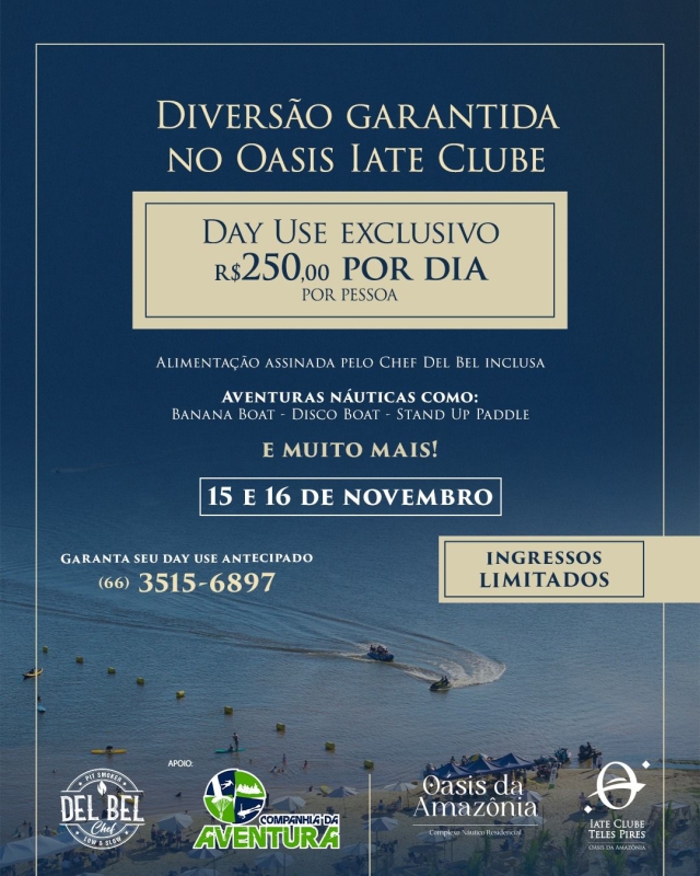 Evento day-use---oasis-iate-clube