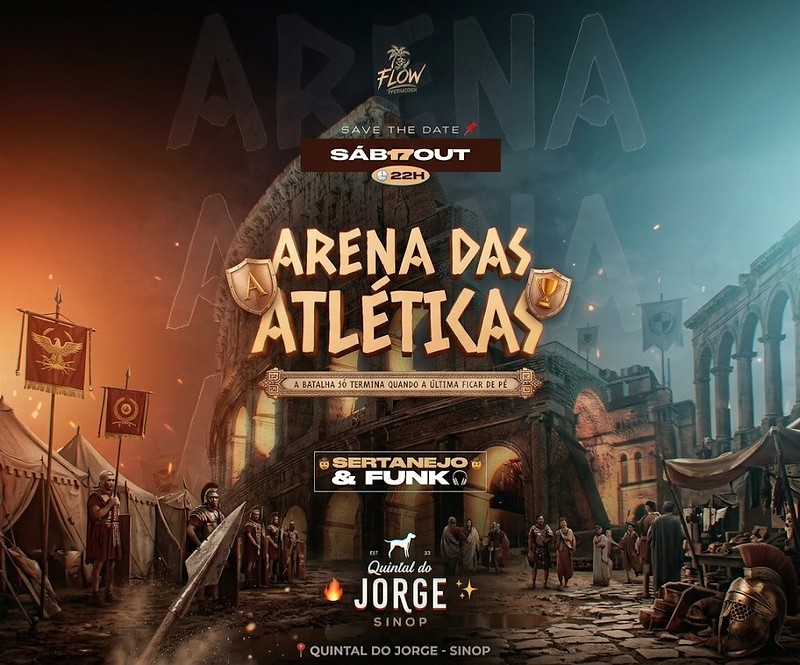 Evento arena-das-atleticas